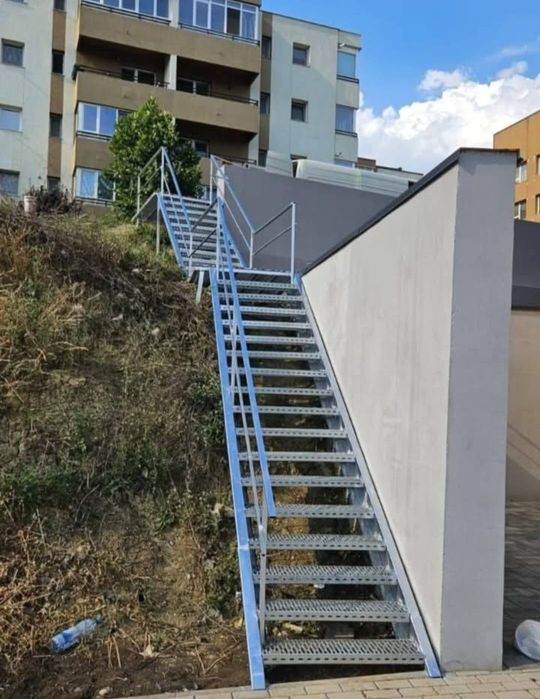 Scări exterior si interior galvanizate industriale