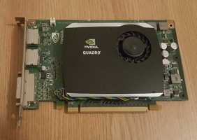 Placă video nvidia Quadro FX580 512 MB GDDR3 128-bit solt PCI-Express