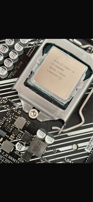 Kit i9 10900kf 32 gb ram placa da baza asus z490p