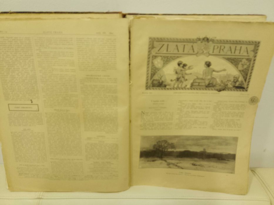 ZLATA PRAHA ( Praga de Aur), an 1895 - Colectie albume vechi