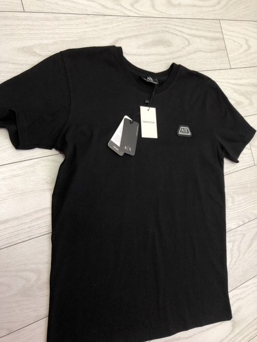Tricou negru Armani