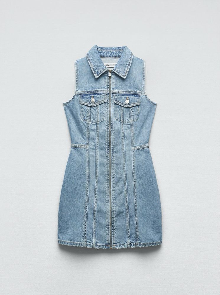 Дънкова рокля ZARA