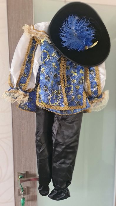 Новогодние костюмы, зайчик, волк, нинзя, мушкитер