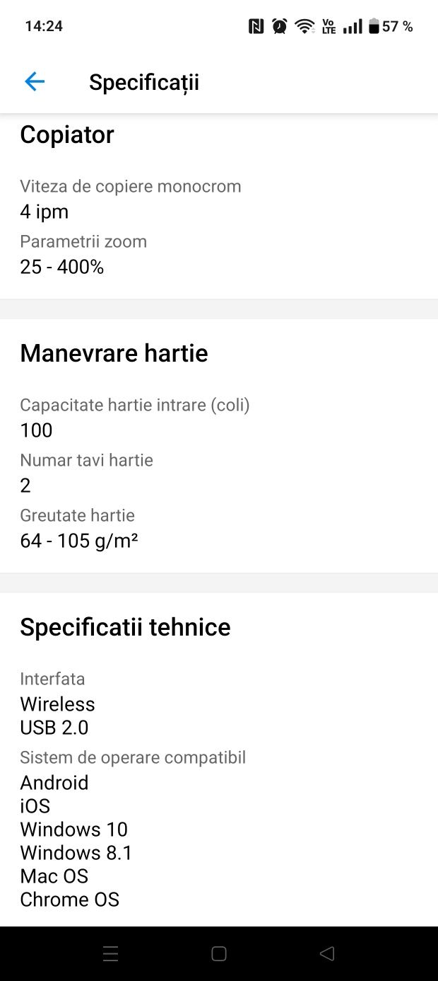 Imprimantă Canon TS5350