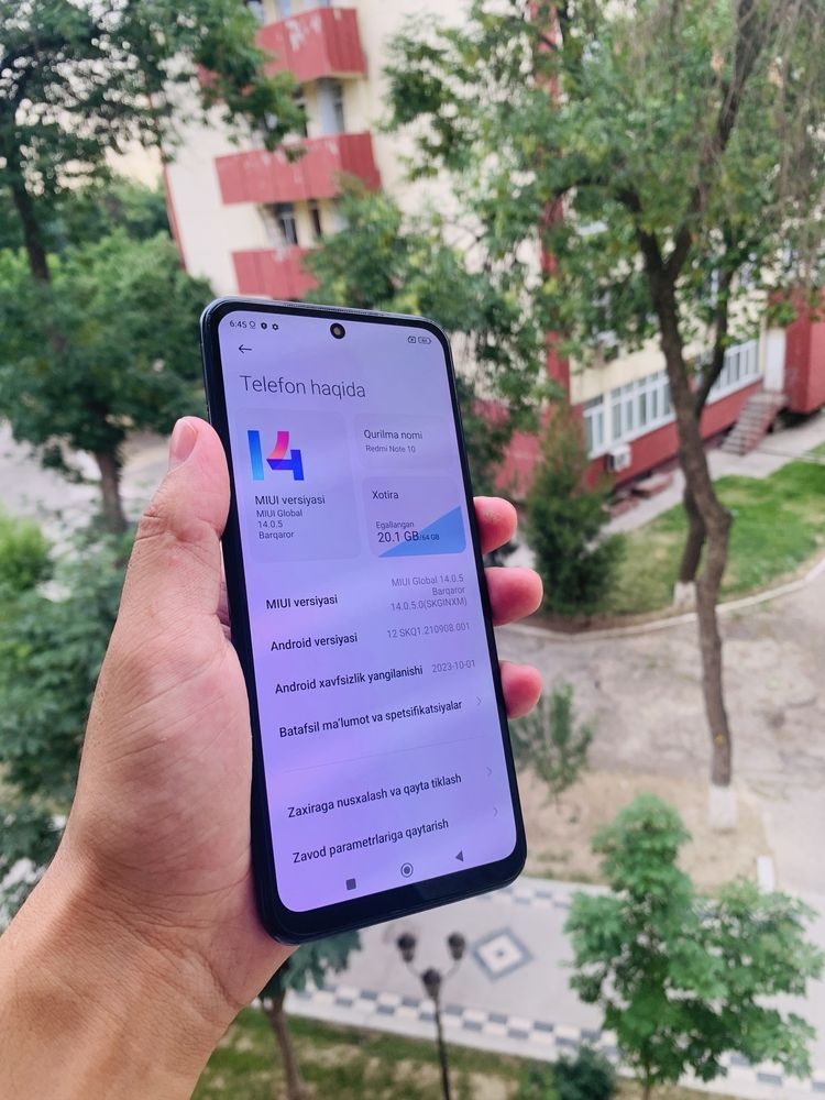 Redmi note 10 sotiladi