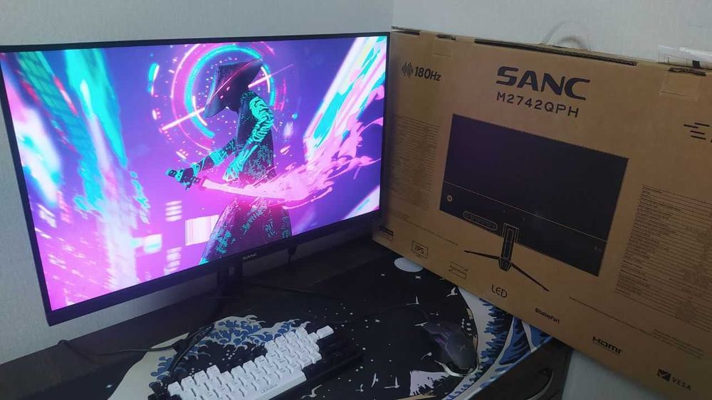 Монитор SANC M2742QPH — 27", 2K, IPS, 180 Hz
