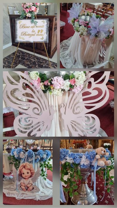 Arcade baloane si flori