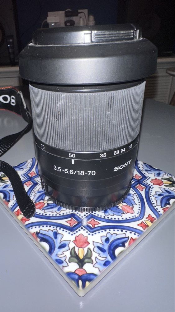 DSLR Sony a350 + обектив 18-70/3.5