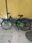 Bicicleta MTB copii/adolescenti, 24”, suspensie fata + spate