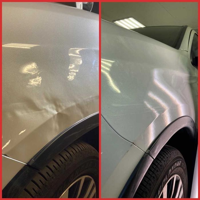 Удаление вмятин без покраски, технология ПДР, PDR