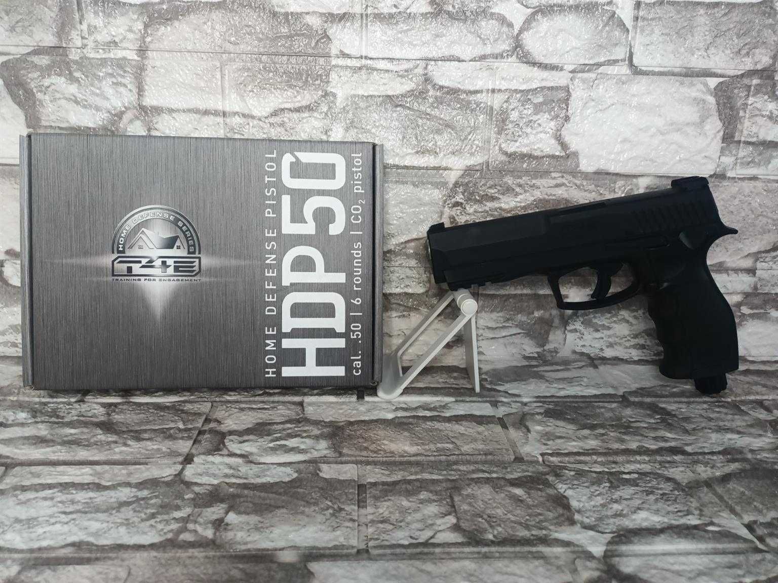 Pistol Airsoft HDP.50 Umarex AutoAparare 18j BileDeCauciuc LEGAL