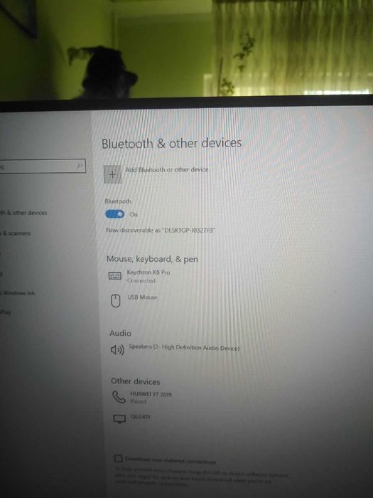 Tastatura mecanica gaming Keychron K8 Pro, usb si bluetooth, noua