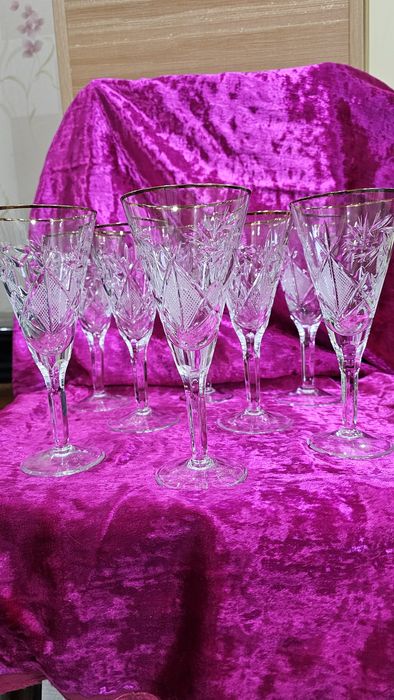 Посуда.Хрусталь.Рюмки,фужеры