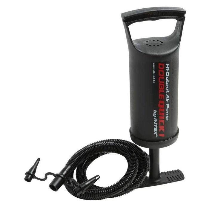 Ръчна помпа Intex Double Quick I, 3 дюзи, 29 см