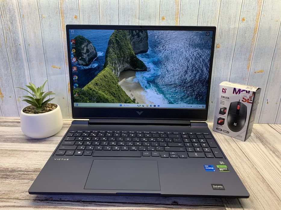 Игровой ноутбук Victus 15 | Core i5-12450H | RTX4050 | 16GB | 1TB SSD