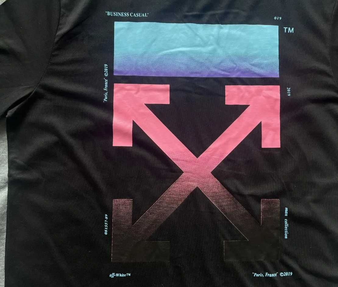 OFF WHITE мъжки тениски в черно
