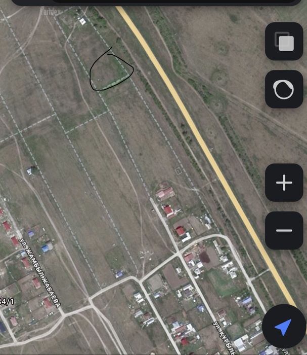 Продам земельный участок в с. Герасимовка 25 соток в частной собственн