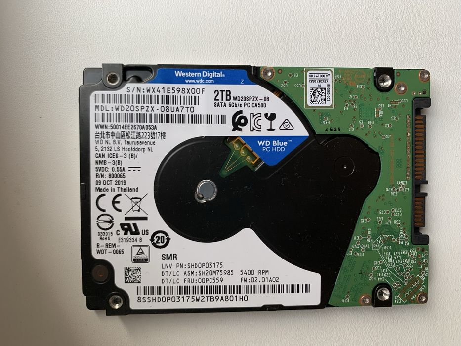 Жесткий диск Western digital 2TB