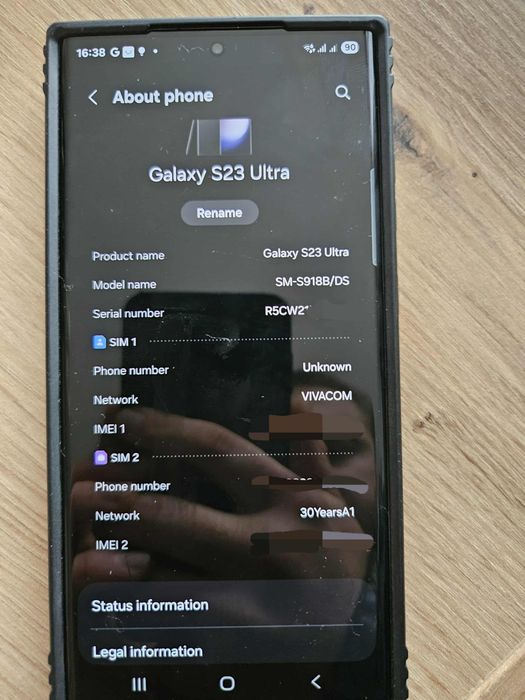 Samsung S23 ULTRA 256GB