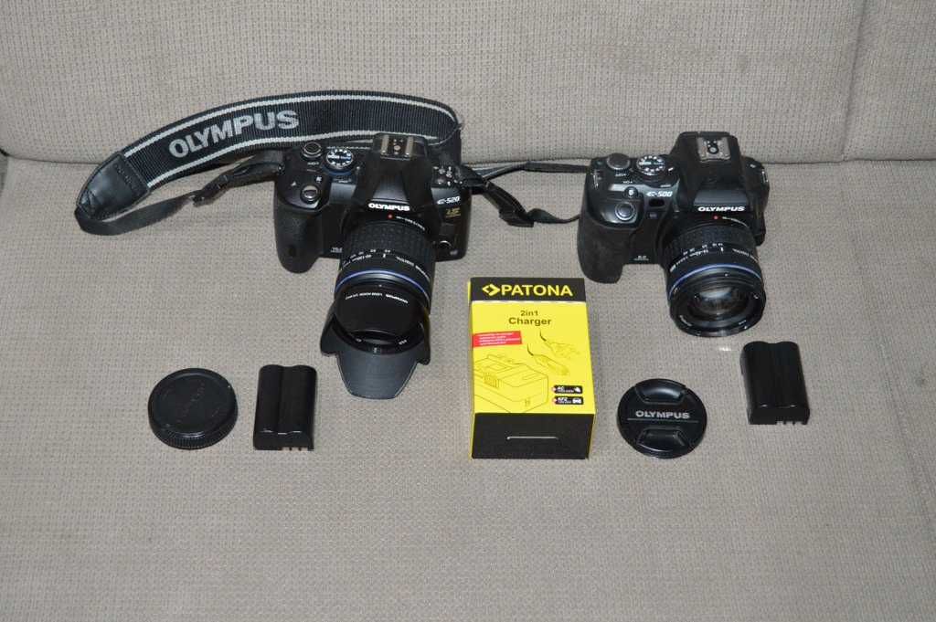 Foto DSLR OLYMPUS E-520 si E-500 obiective 14-42mm si 40-150mm