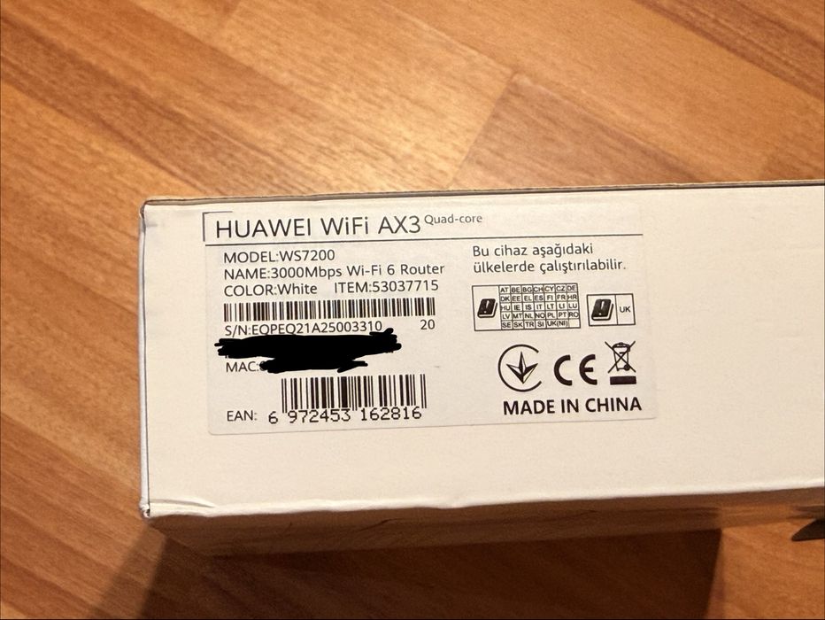 Huawei AX3 - WS7200 - router WiFi6 cu 3000 Mbps