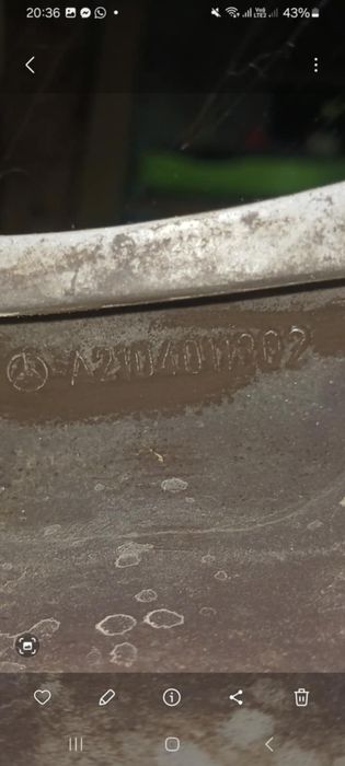 Jante R16 Mercedes Originale