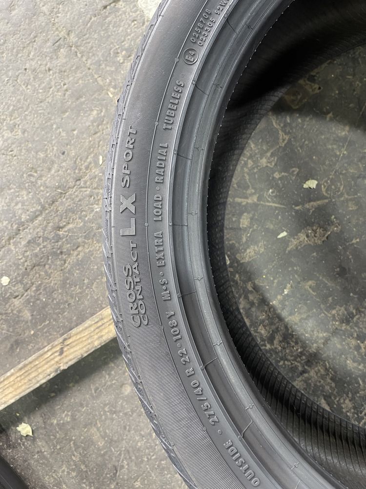 2 anvelope M+S Pirelli 275/40/22