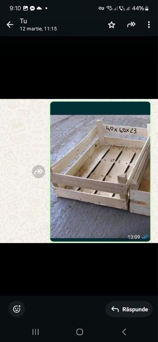 Vand diferite ladite si lazi de plastic si lemn