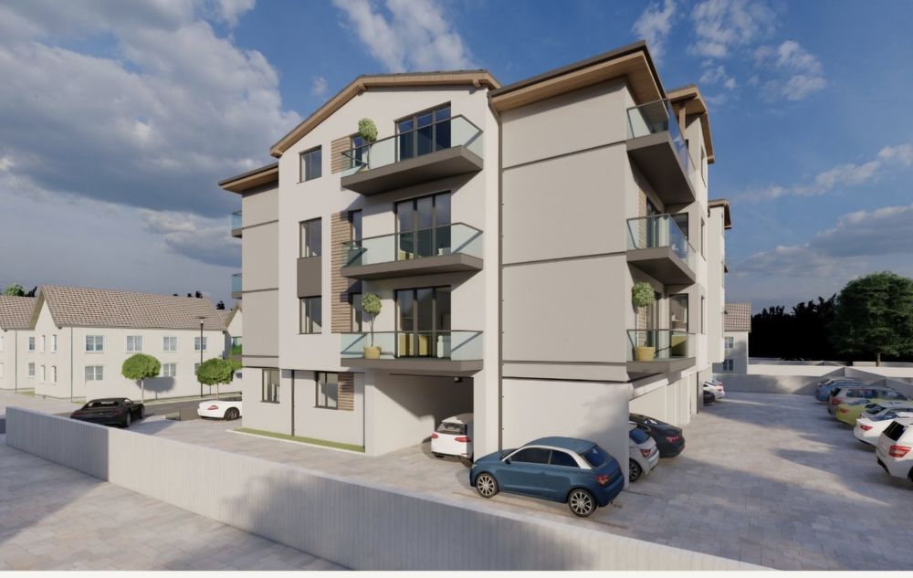 Vand teren cu Autorizatie bloc 15 apartamente Giroc