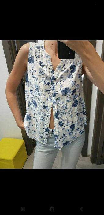 Cămașă cu imprimeu floral
