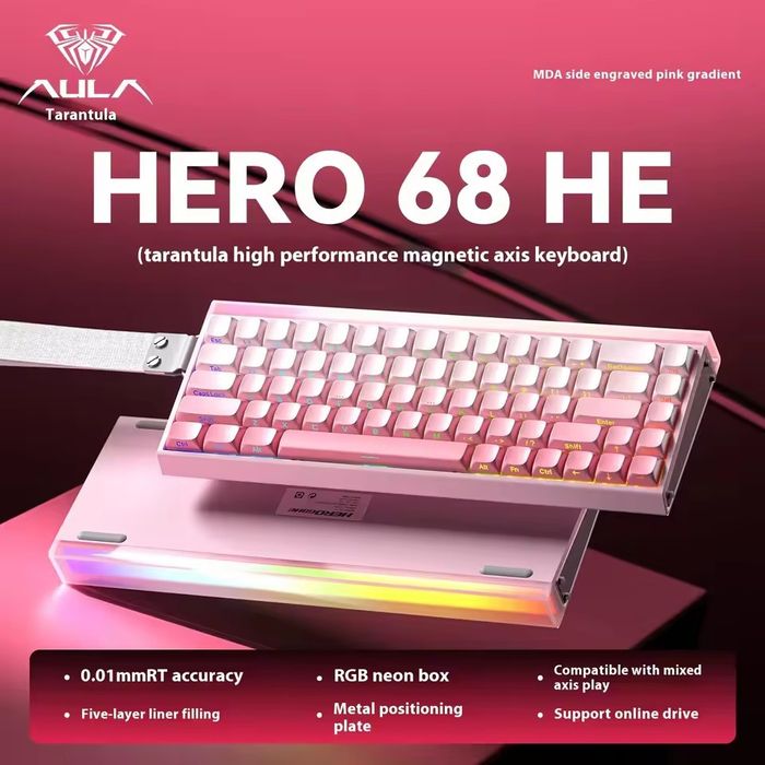 Магнитная клавиатура AULA HERO68HE