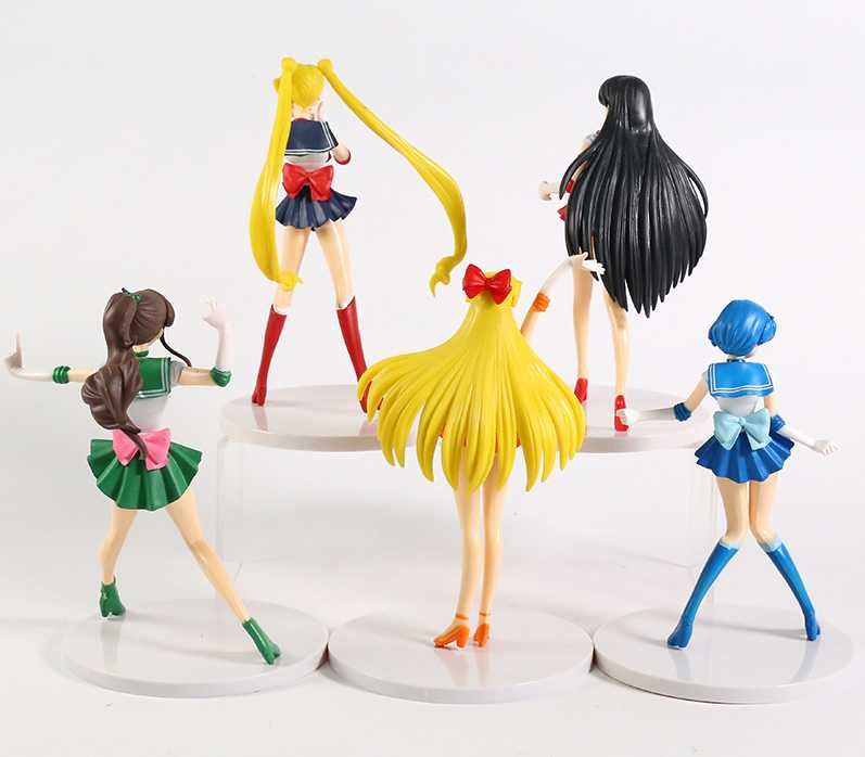 Set figurina Sailor Moon Mars Venus Jupiter Mercury 16 cm anime