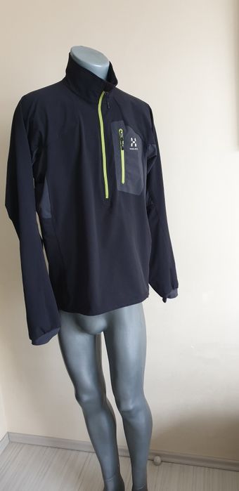 Haglofs Windstopper Stretch 3/4 ZIP Mens Size L ОРИГИНАЛ! Мъжко Яке!