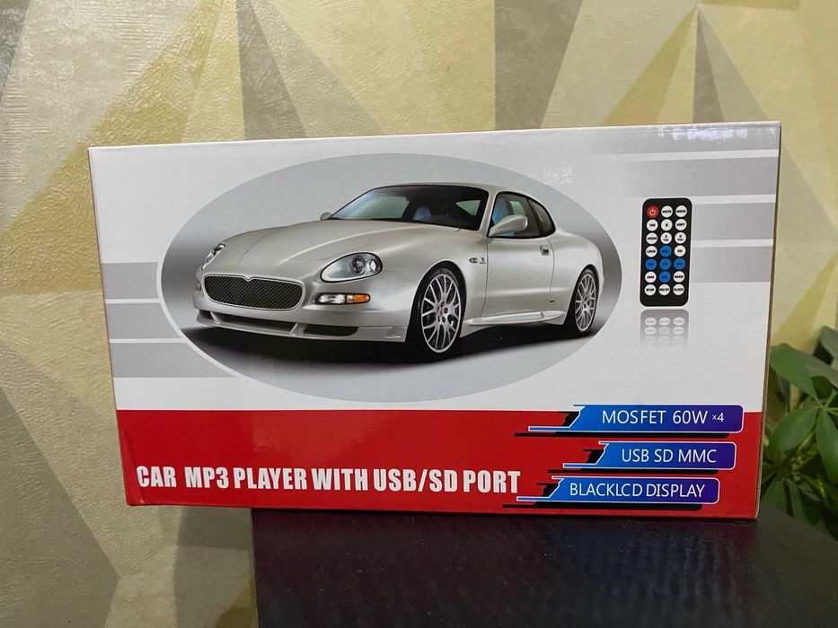 Автомобилен радио MP3 плеър, AUX, MP3, FM, SD, USB, Bluetooth