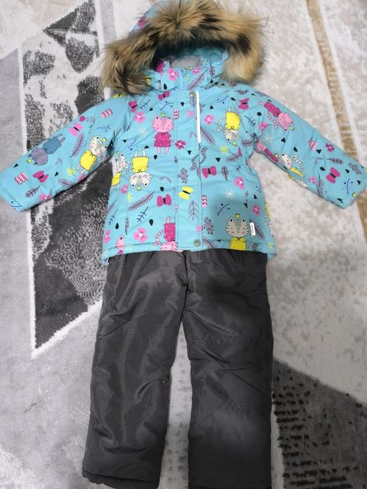 Зимний костюм на девочку.
