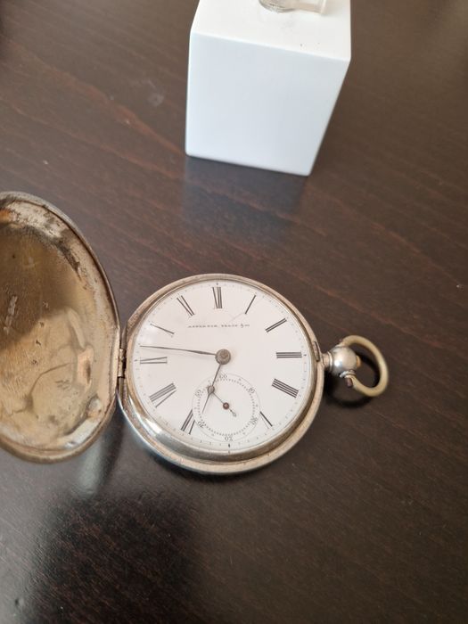 Рядък антикварен американски джобен часовник Appleton. Tracy&Co - Walt
