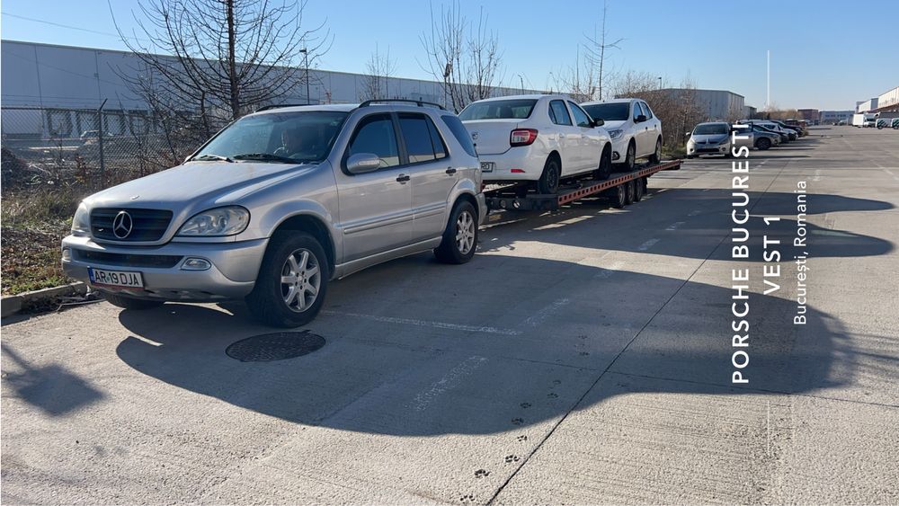 Tractari auto ARAD platforma trailer A1 accident Asistenta rutiera