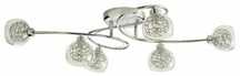 Plafoniera cu bec led,6×40w