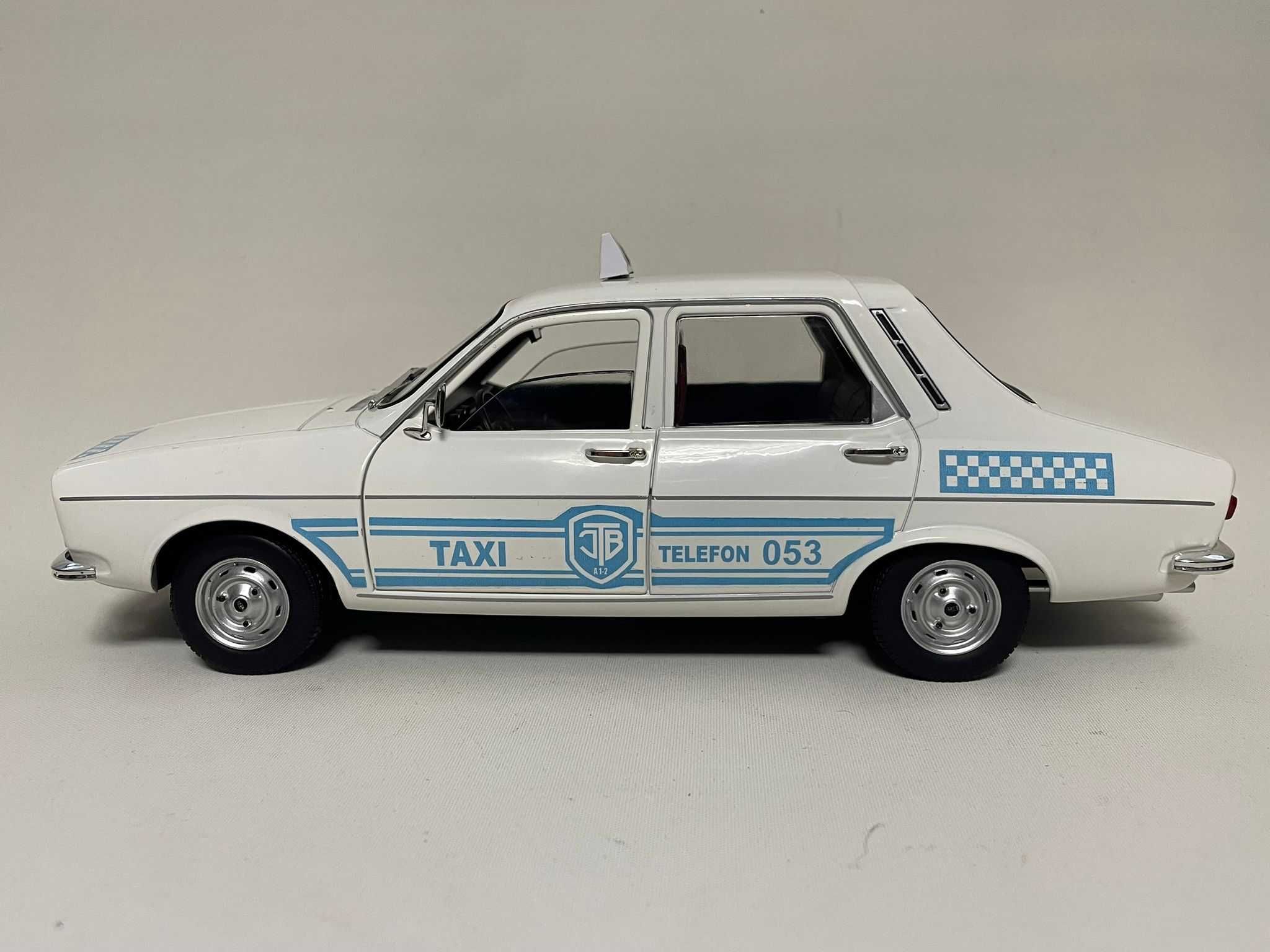 Macheta Dacia TAXI  Renault 12  Scara  1/18