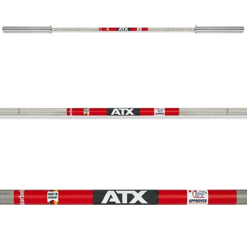 Олимпийски Прав Лост ATX® XTP® Raw Powerlifting Bar, 20 кг - 220 см
