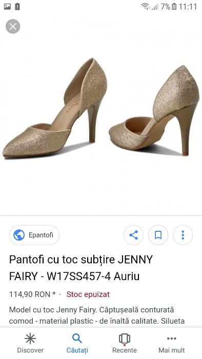 Pantofi damă (mireasă sau de ocazie)