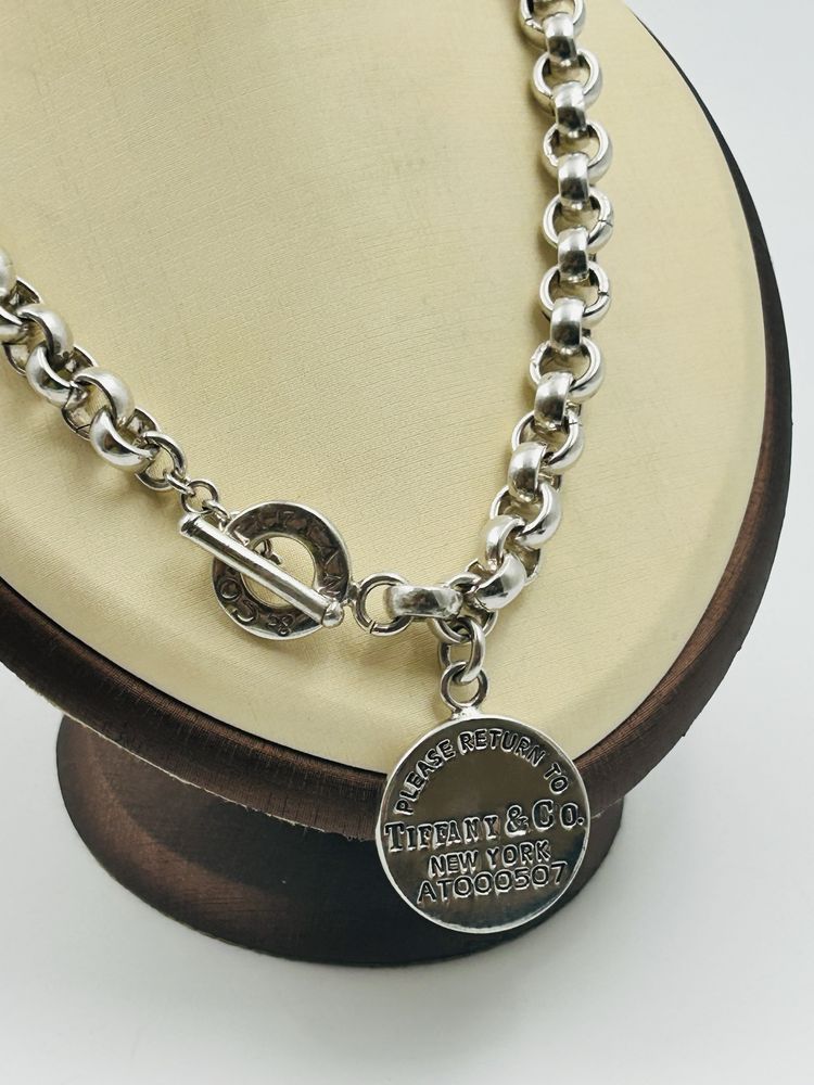 Сребърно колие Tiffany & Co