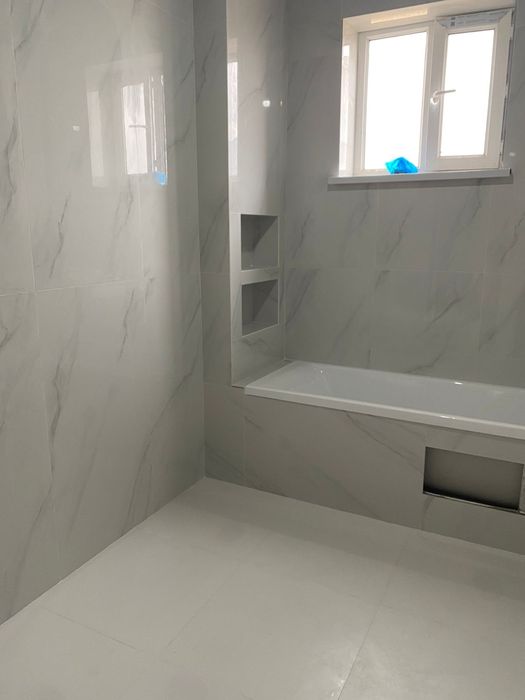 Отделка робота Кафель