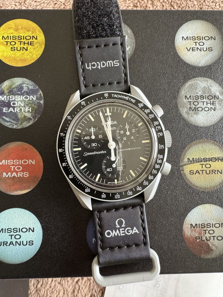 Swatch omega mission to the moon