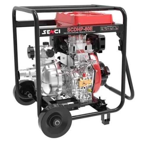 Помпа дизелова, напорна 70 м. SENCI  45m3/час,  8.5hp