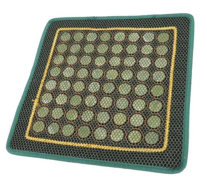 Нефритена Подложка от Нефритен Камък Подложка за Стол Седалка Офис Дом