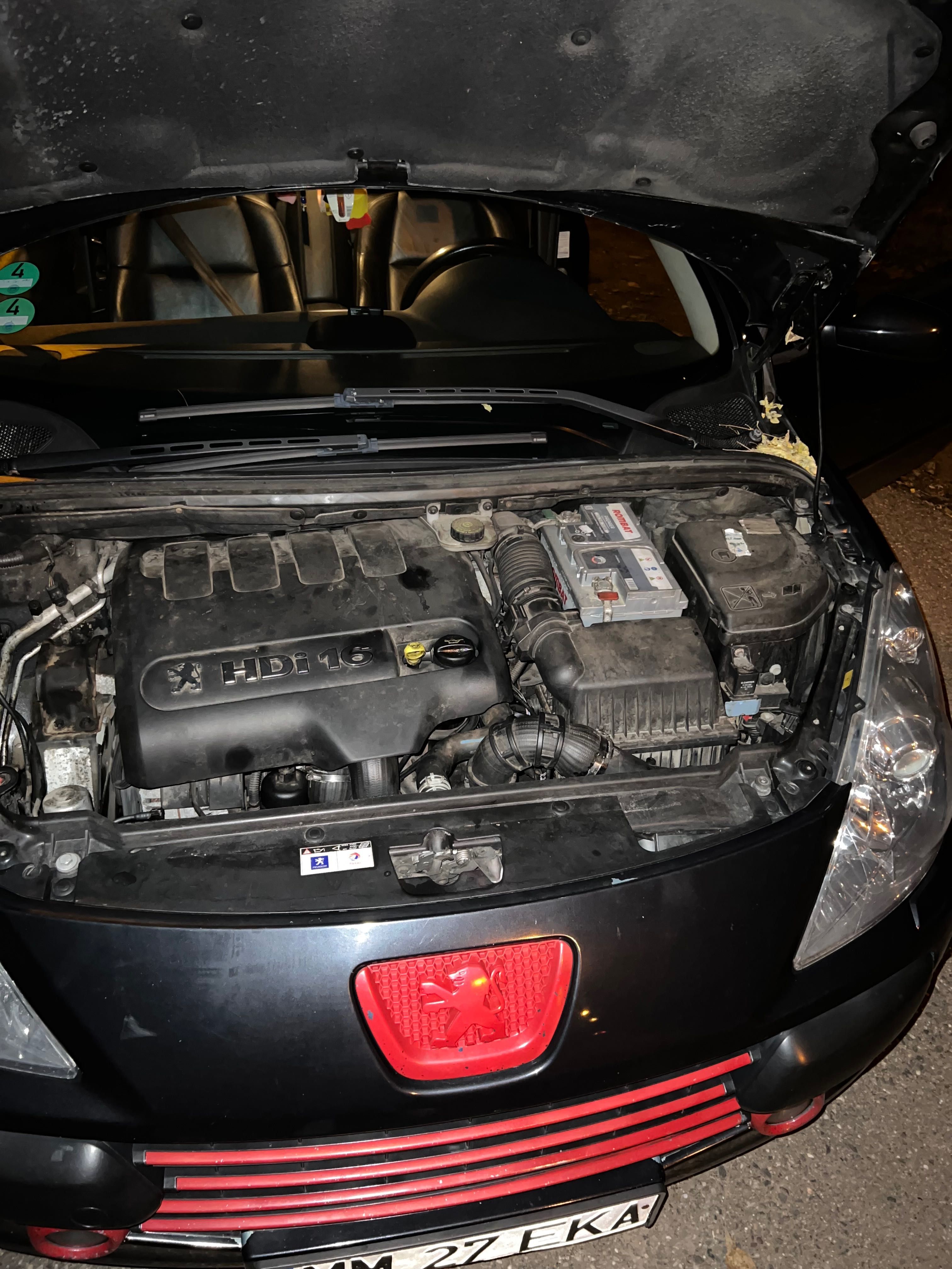 Peugeot 307cc, diesel, 2L, baterie nouă, ambreiaj nou