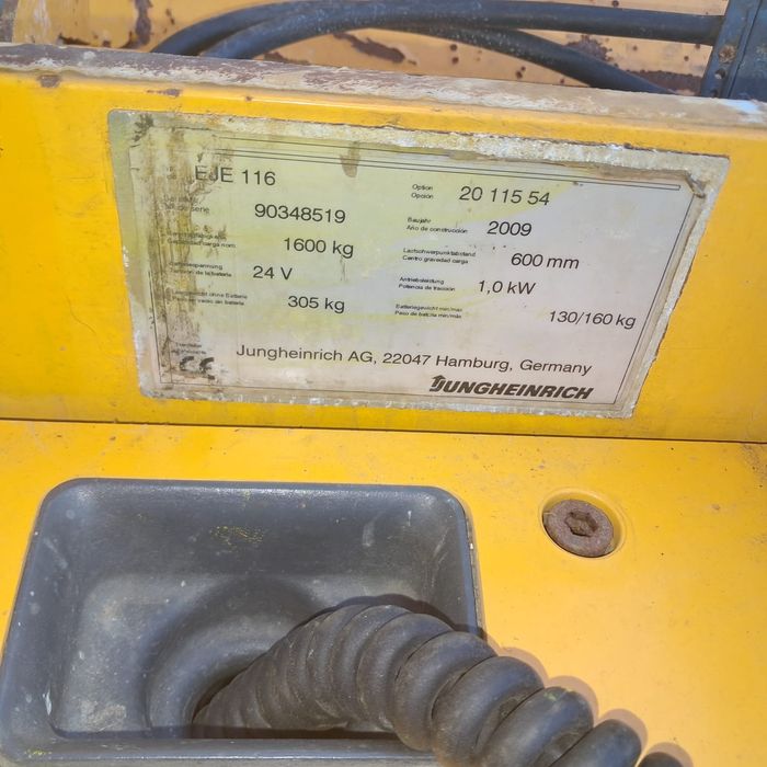 Vand transpaleta electrica Jungheinrich