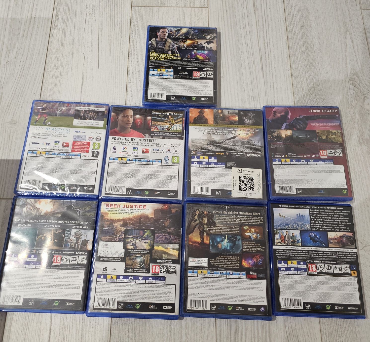 Lot 9 jocuri ps4