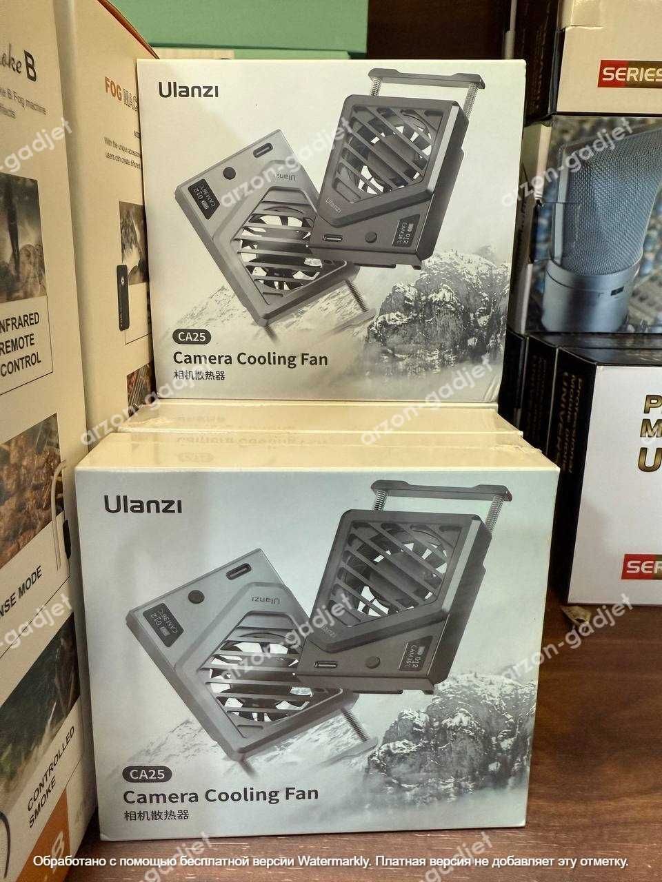 Система охлаждения Ulanzi CA25 Black для камеры
